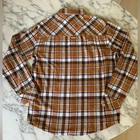 NWOT Hurley “A Road to Nowhere” Plaid Flannel Shirt Men’s Small - Picture 3 of 7